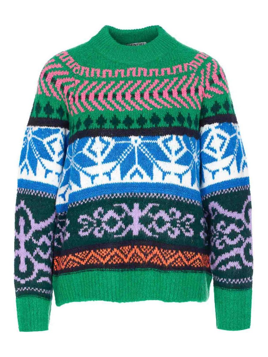 Essentiel Antwerp Pull Col Rond - Vert