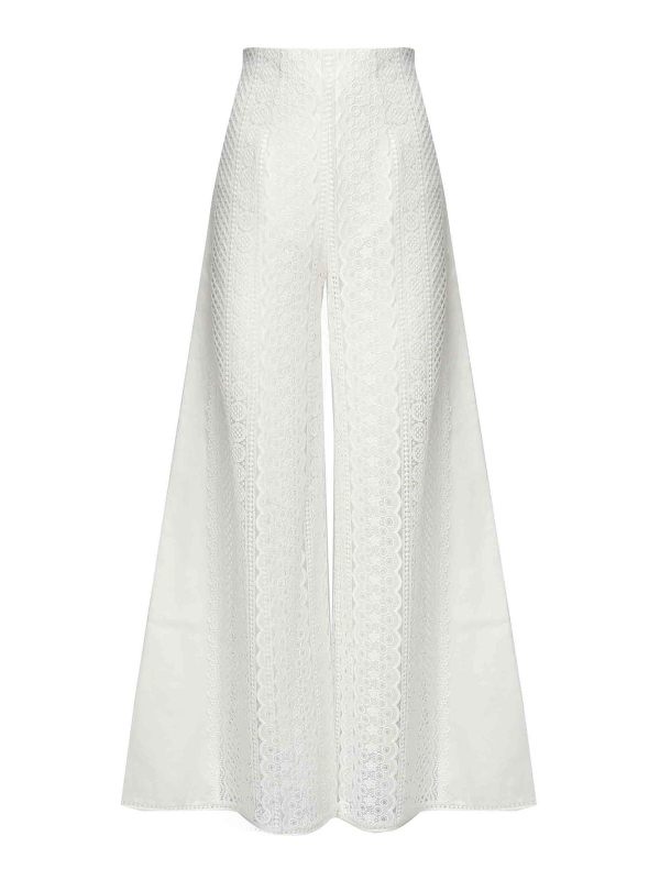 Charo Ruiz Pantalons Décontractés - Blanc