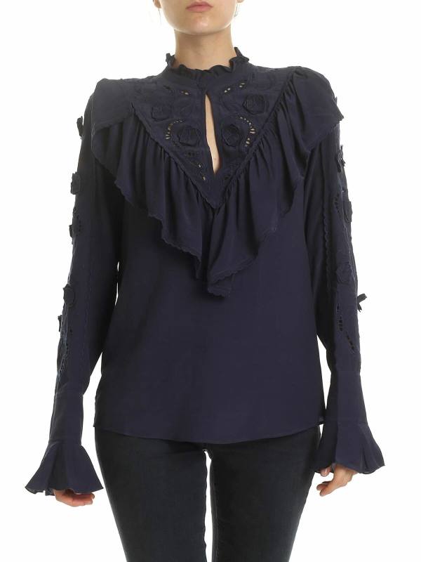 See by Chloé Blouse - Bleu
