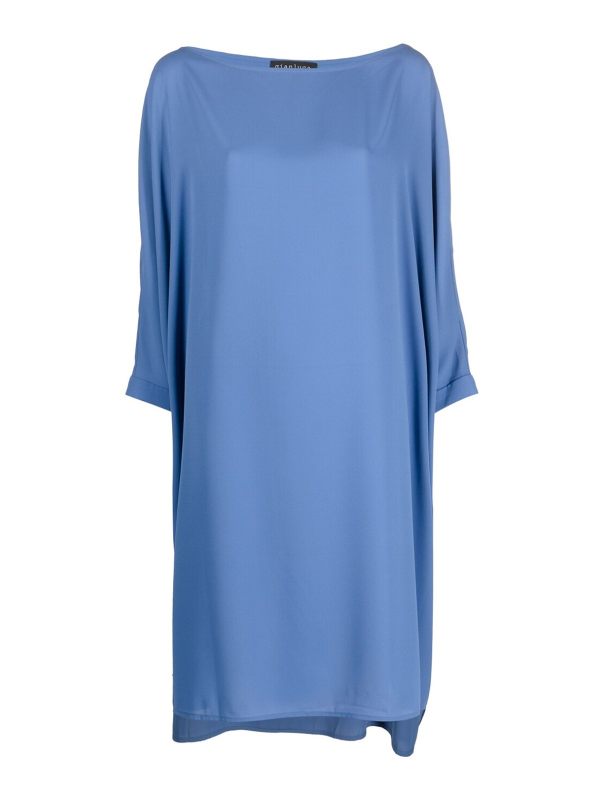 Gianluca Capannolo Robe Au Genou - Bleu