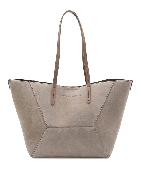 Brunello Cucinelli Sac Bandoulière - Blanc
