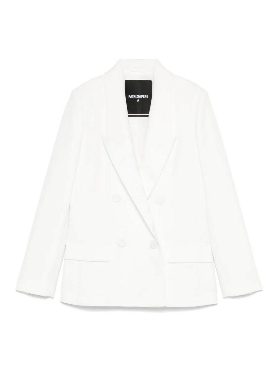 Patrizia Pepe Veste Casual - Blanc