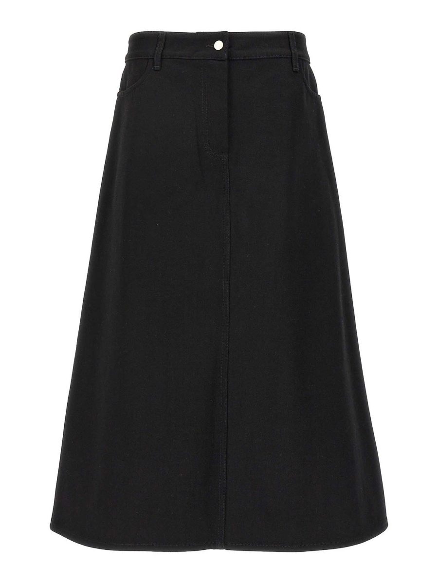 Studio Nicholson Jupe Midi - Noir
