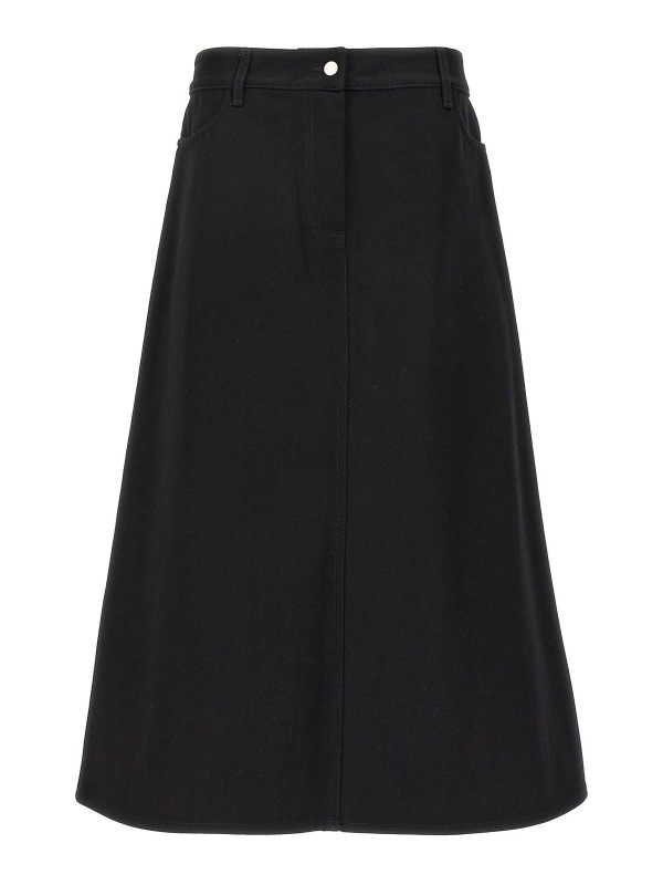 Studio Nicholson Jupe Midi - Noir