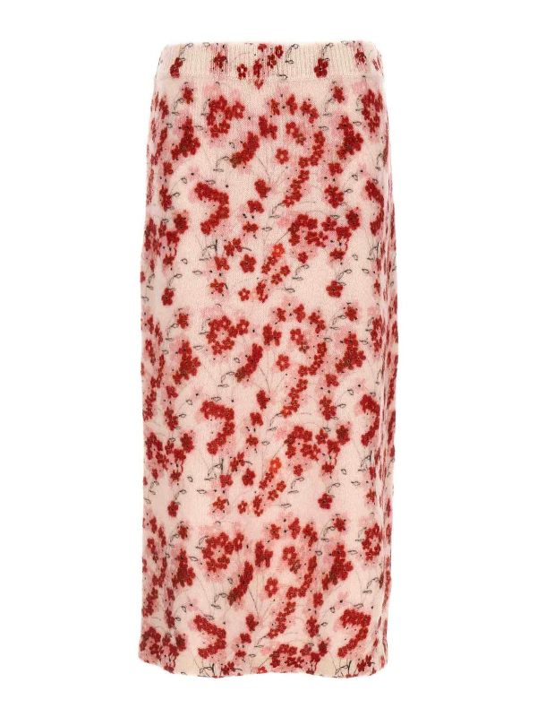 Bernadette Jupe Midi - Multicolore
