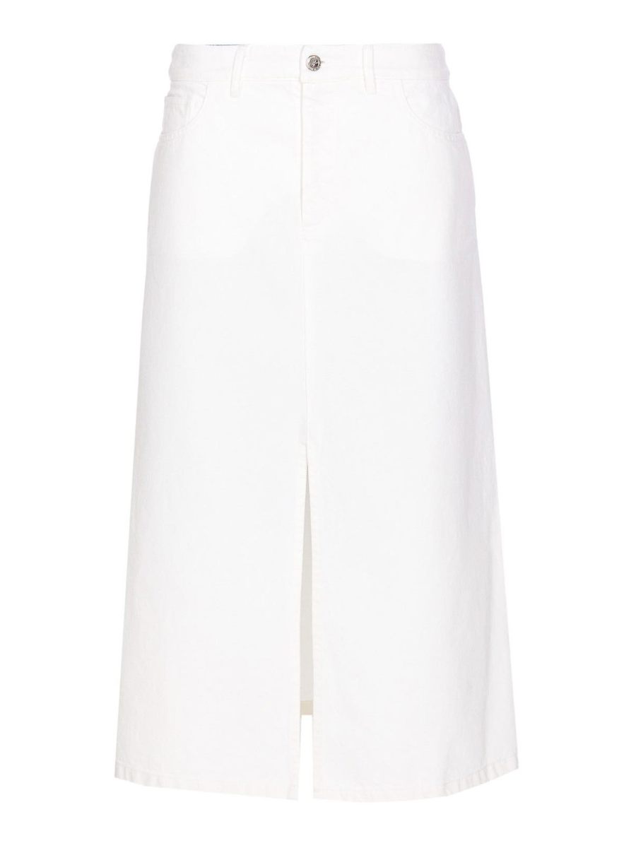 A. P.C. Jupe Midi - Blanc