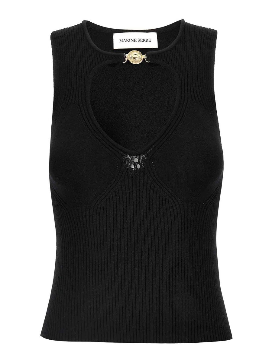 Marine Serre Top - Noir