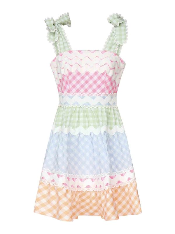 Cecilie Bahnsen Robe Courte - Rouge