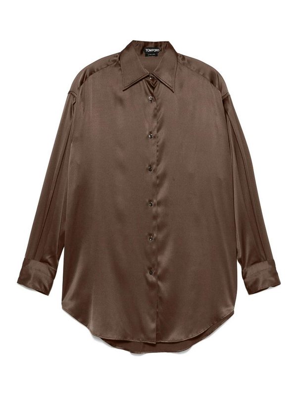 Tom Ford Chemise - Marron