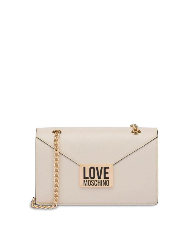 Love Moschino Sac Porté Épaule - Crèm