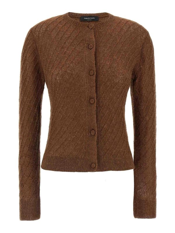 Fabiana Filippi Cardigan - Marron