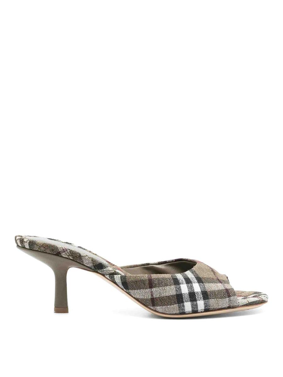 Burberry Mules - Marron