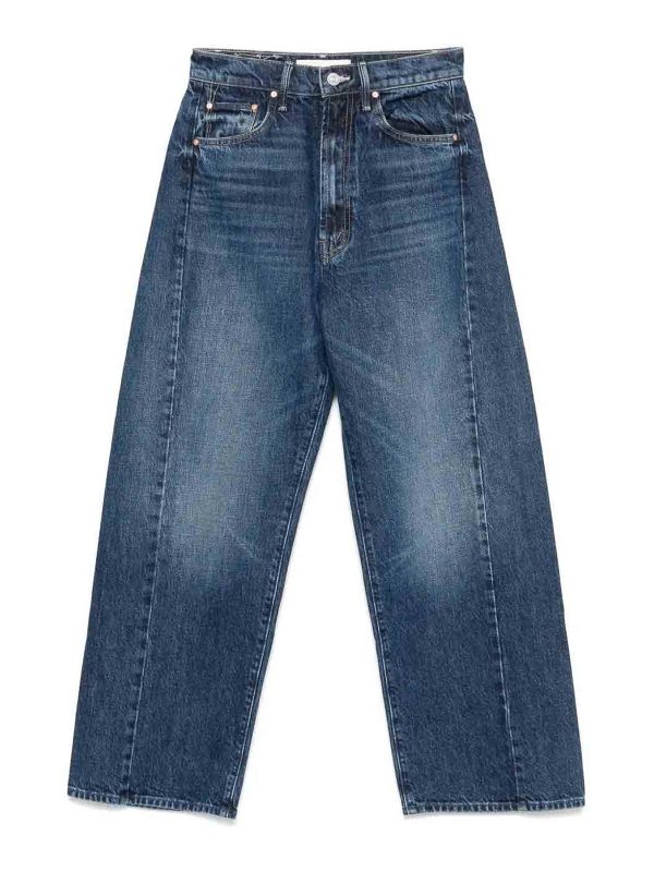 Mother Jean Bootcut - Bleu