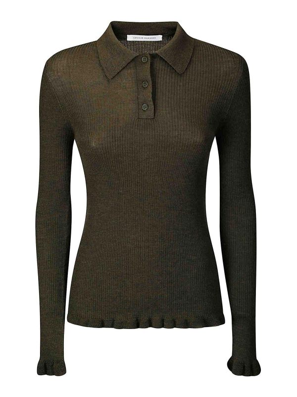 Cecilie Bahnsen Top - Gris