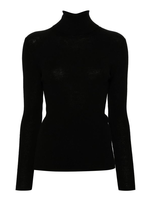 P. A.R. O.S. H. Pull Col Bateau - Noir