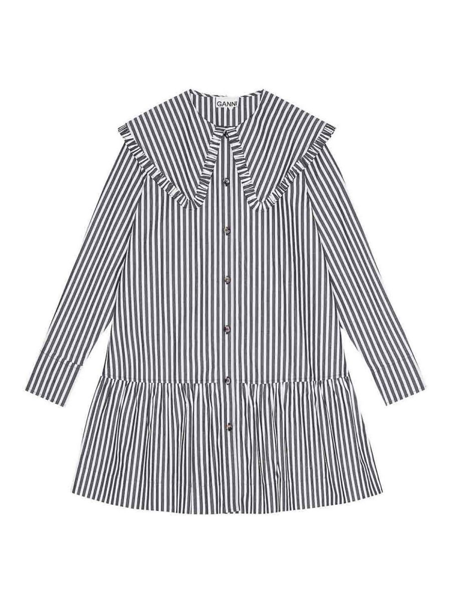 Ganni Robe Courte - Noir