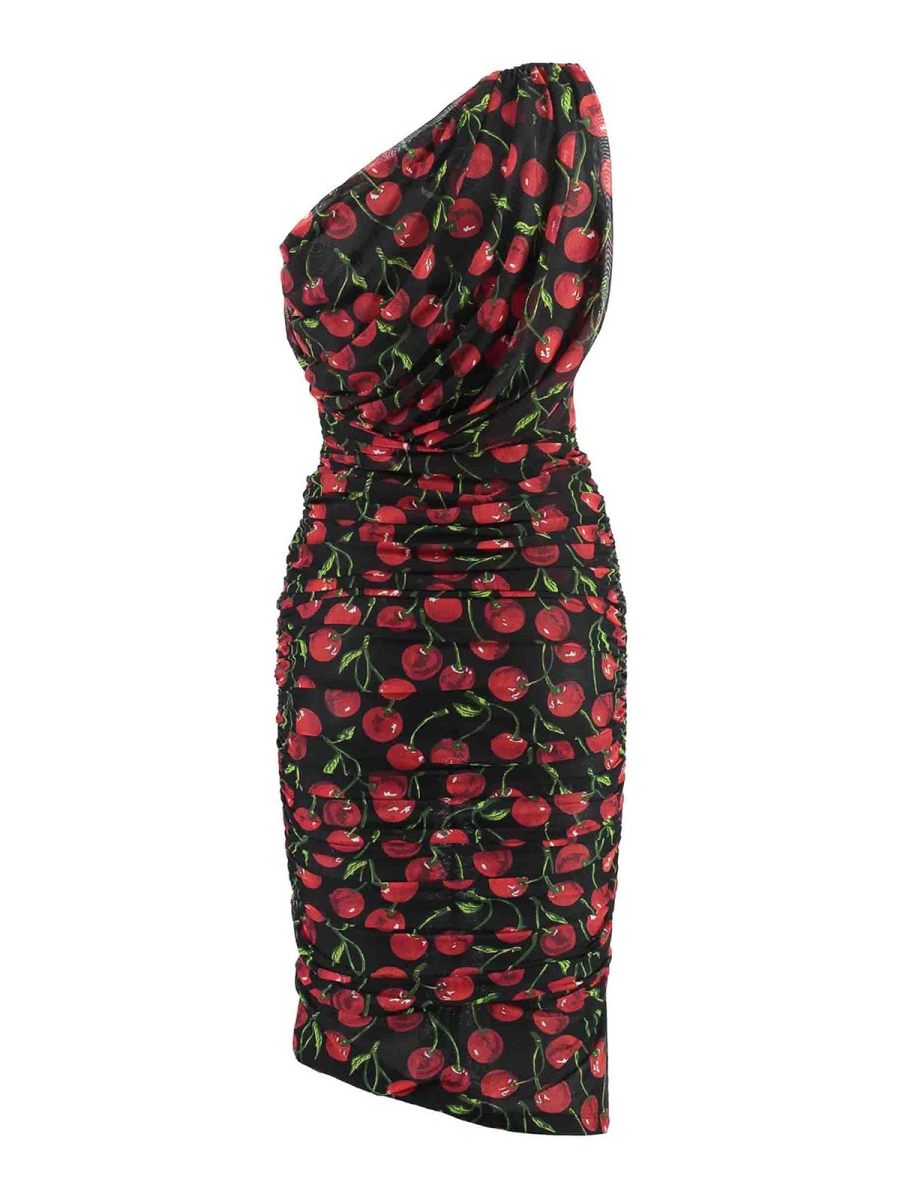 Dolce & Gabbana Robe Au Genou - Noir