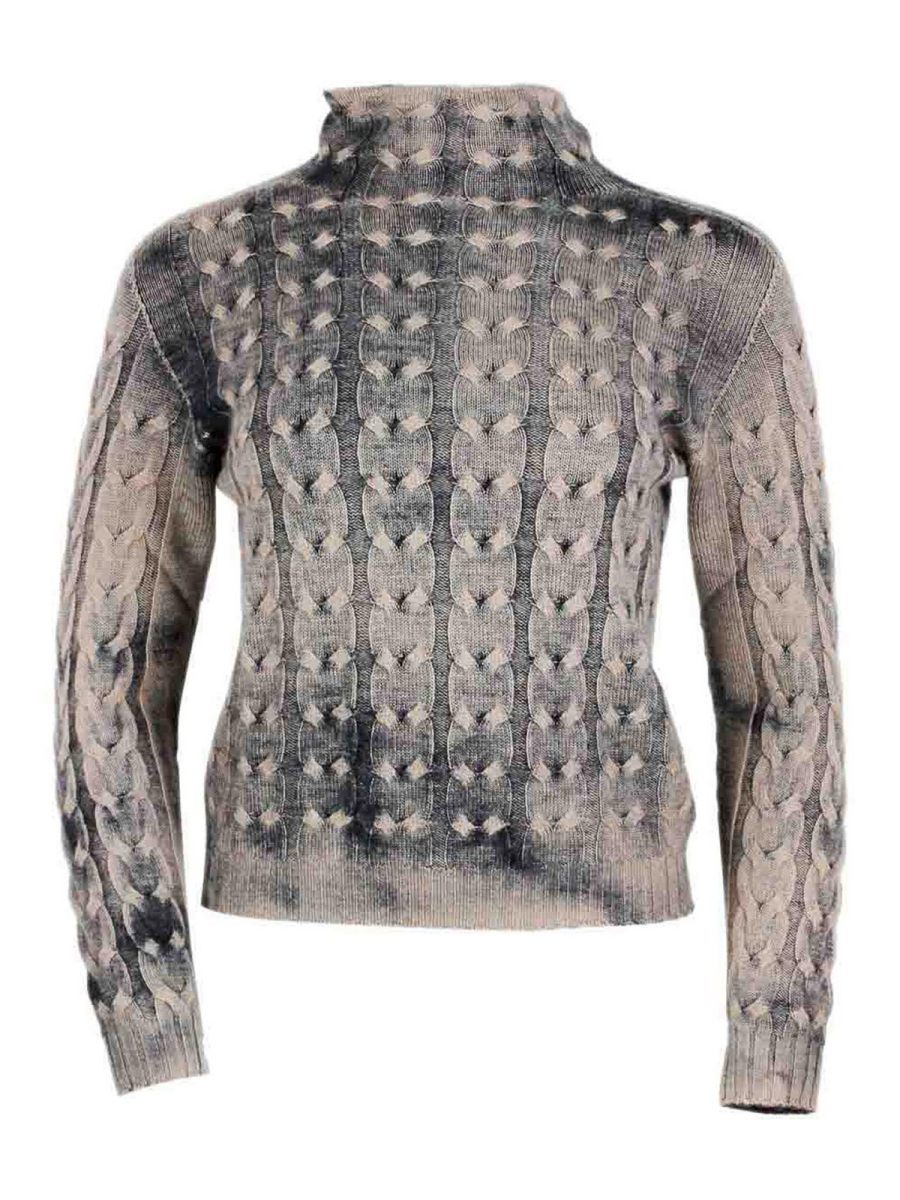 Ploumanac'h Pull Col Rond - Beige