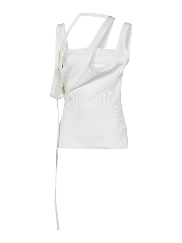 The Attico Top - Blanc