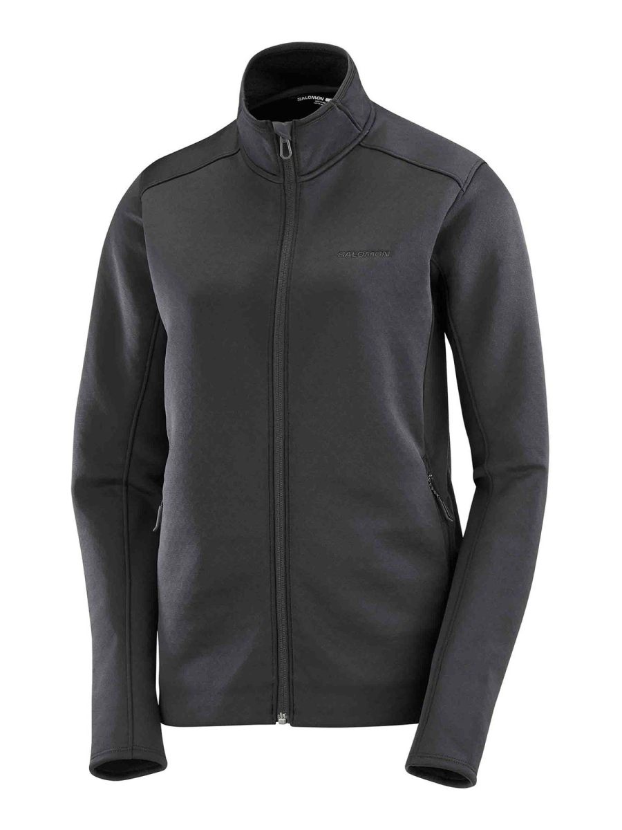 Salomon Pull Col Bateau - Noir