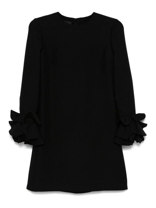 Valentino Garavani Robe Au Genou - Noir