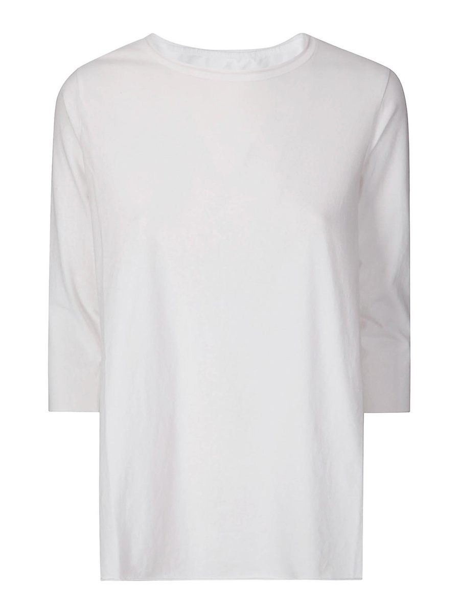 Labo. Art Pull Col Bateau - Blanc