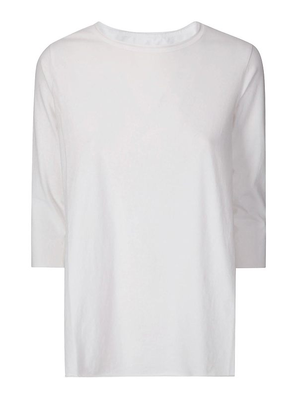 Labo. Art Pull Col Bateau - Blanc