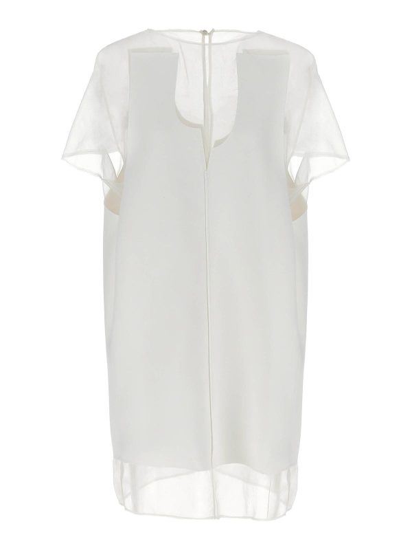 Khaite Robe Au Genou - Blanc