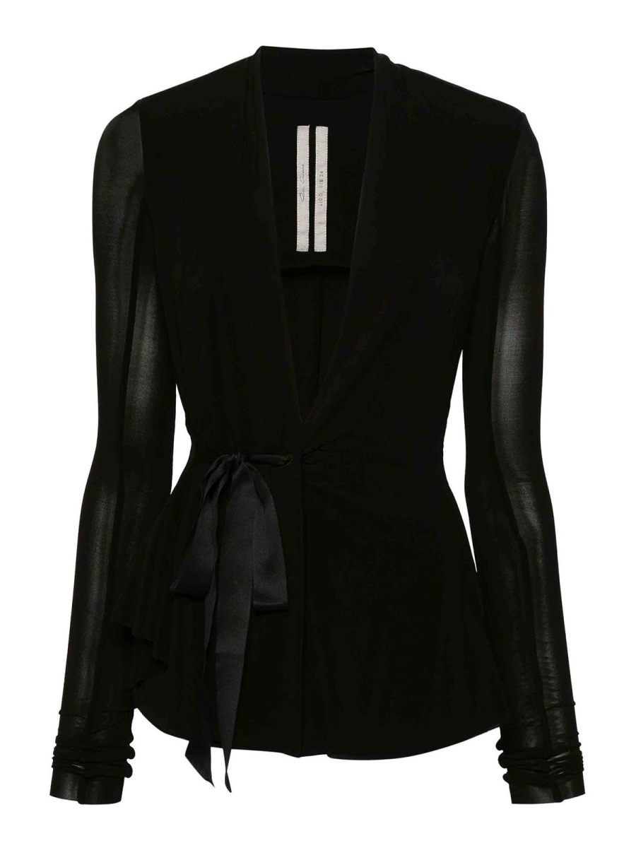 Rick Owens Veste Casual - Noir