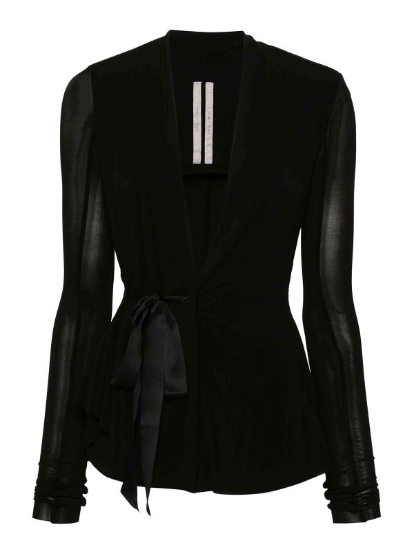 Rick Owens Veste Casual - Noir