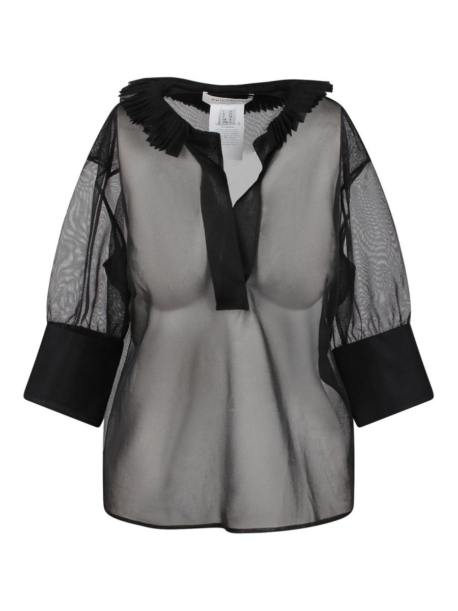 Philosophy di Lorenzo Serafini Blouse - Noir