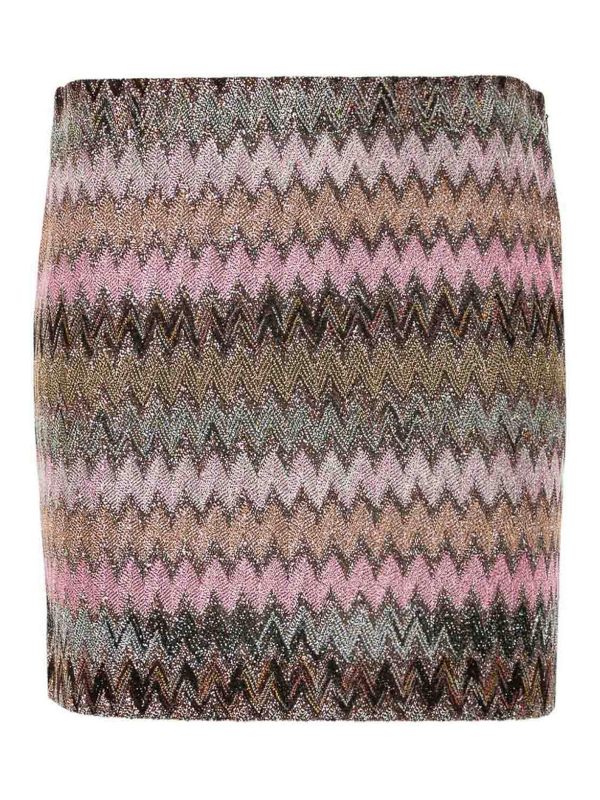 Missoni Jupe multicolore en maille