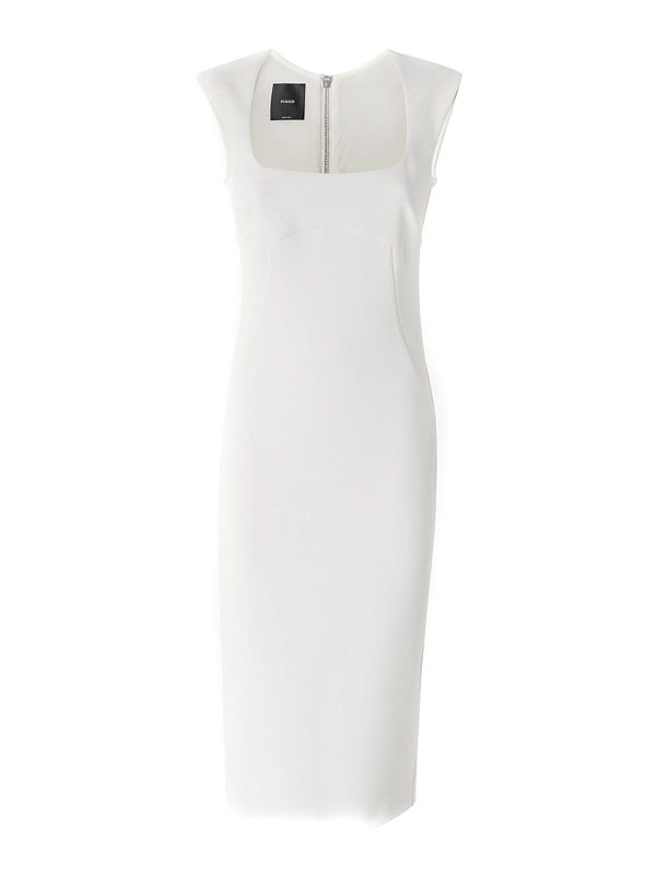 Pinko Robe De Cocktail - Blanc