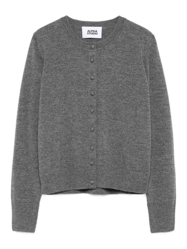 Alpha Studio Cardigan - Gris