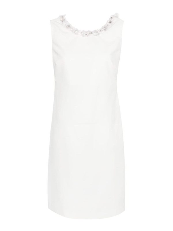 P. A.R. O.S. H. Robe Courte - Blanc