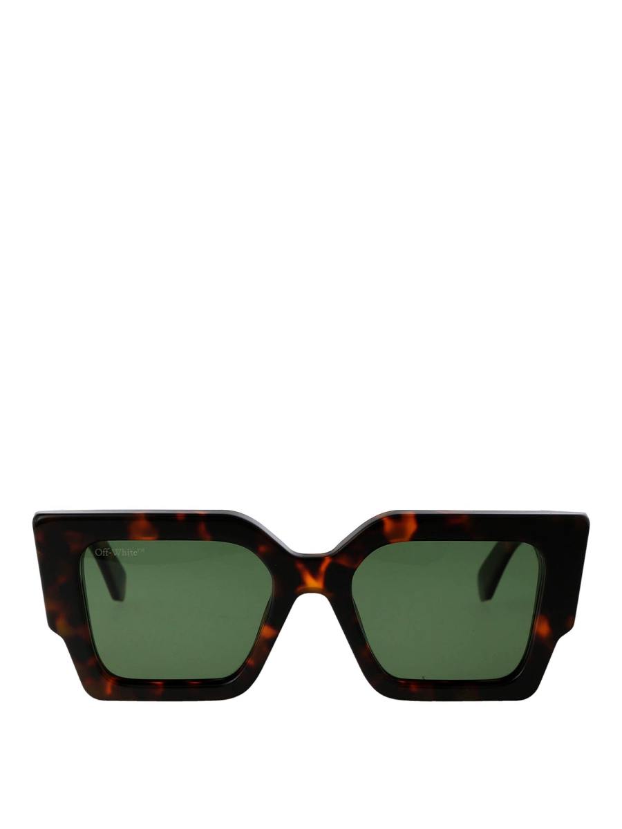 Off-White Lunettes De Soleil - Marron