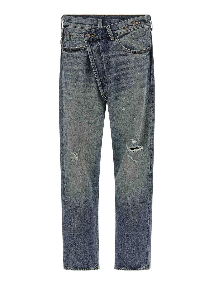 R13 Jean Bootcut - Bleu