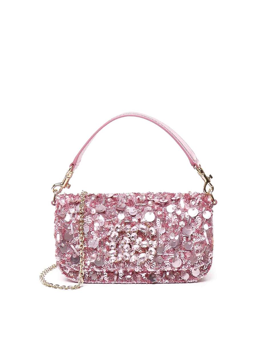 Dolce & Gabbana Sac Porté Épaule - Couleur Chair