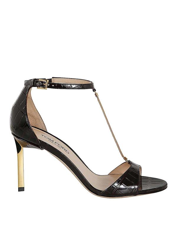 Tom Ford Sandales - Marron