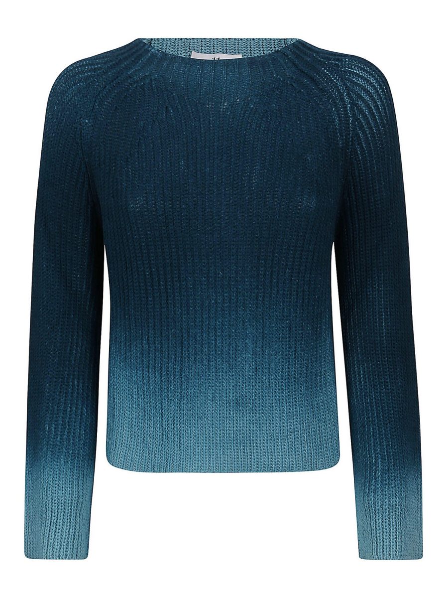 Eleven88 Pull Col Rond - Bleu