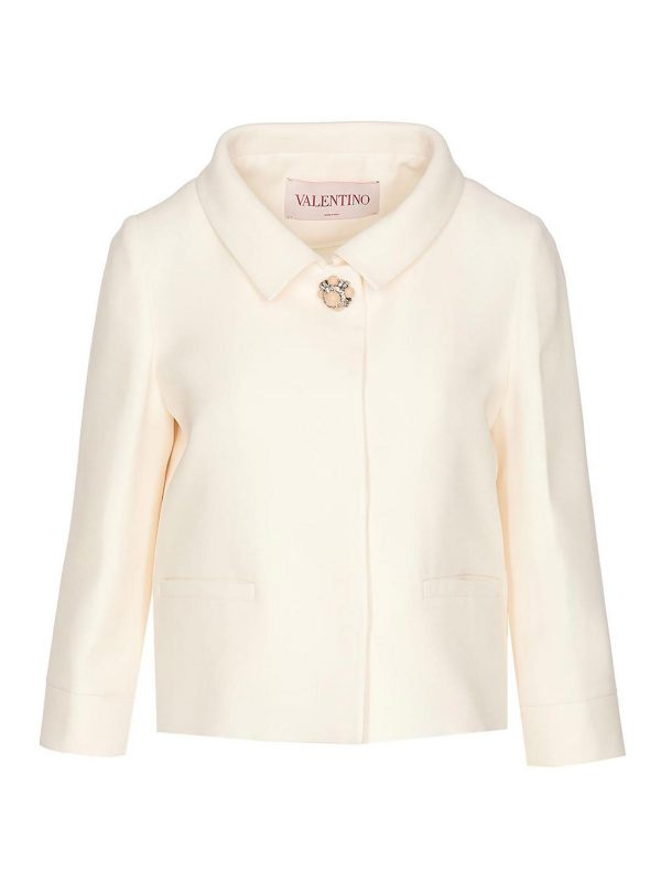 Valentino Garavani Veste Casual - Blanc