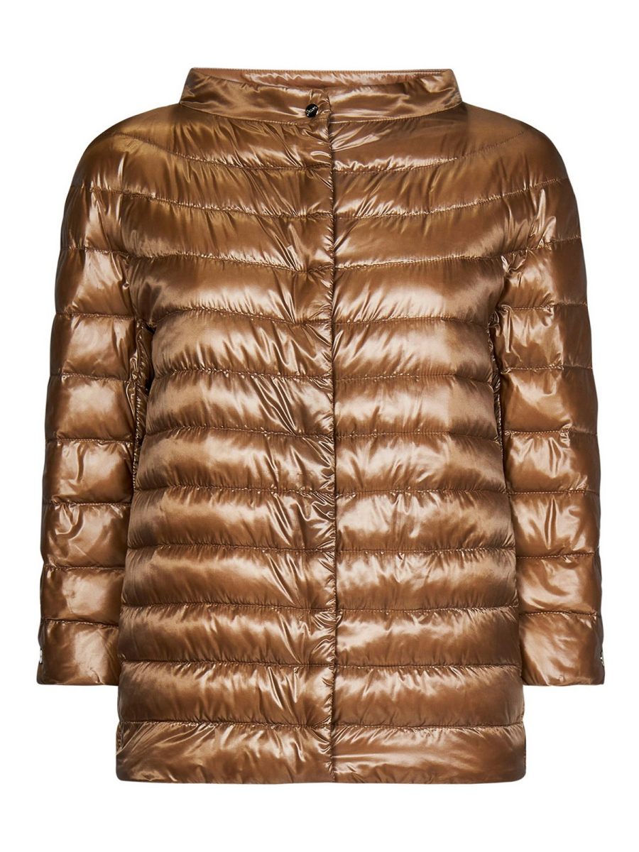 Herno Blouson Rembourré - Marron Clair
