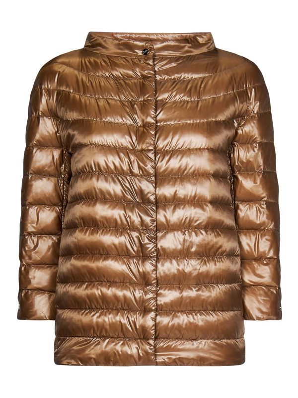 Herno Blouson Rembourré - Marron Clair