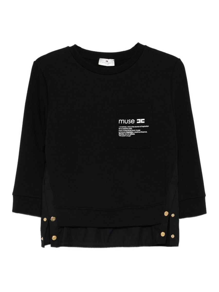 Elisabetta Franchi T-shirts with buttons