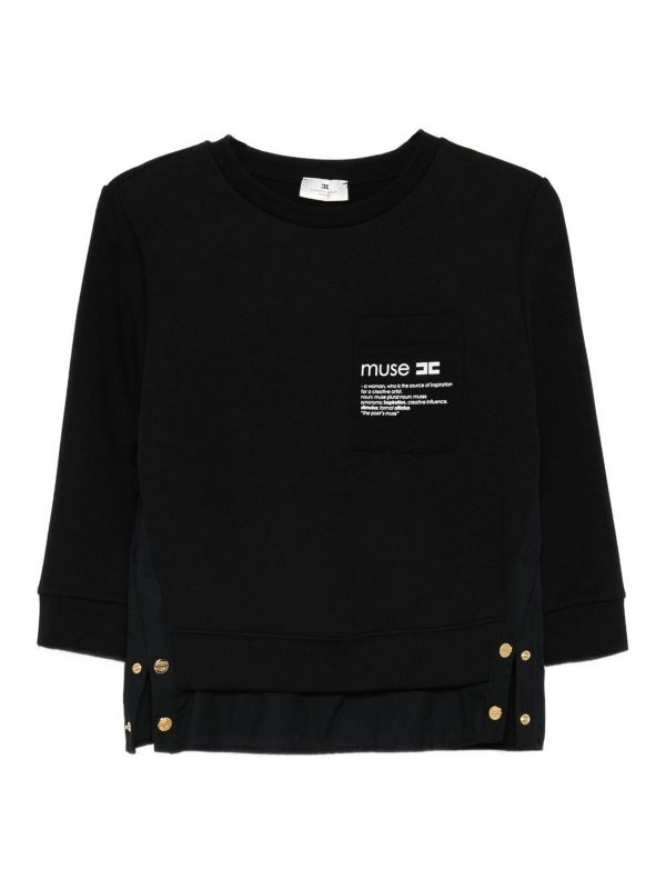 Elisabetta Franchi T-shirts with buttons