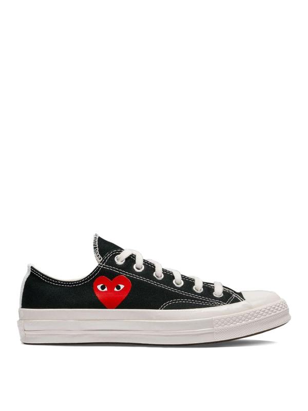 Comme des Garçons Play Baskets - Noir