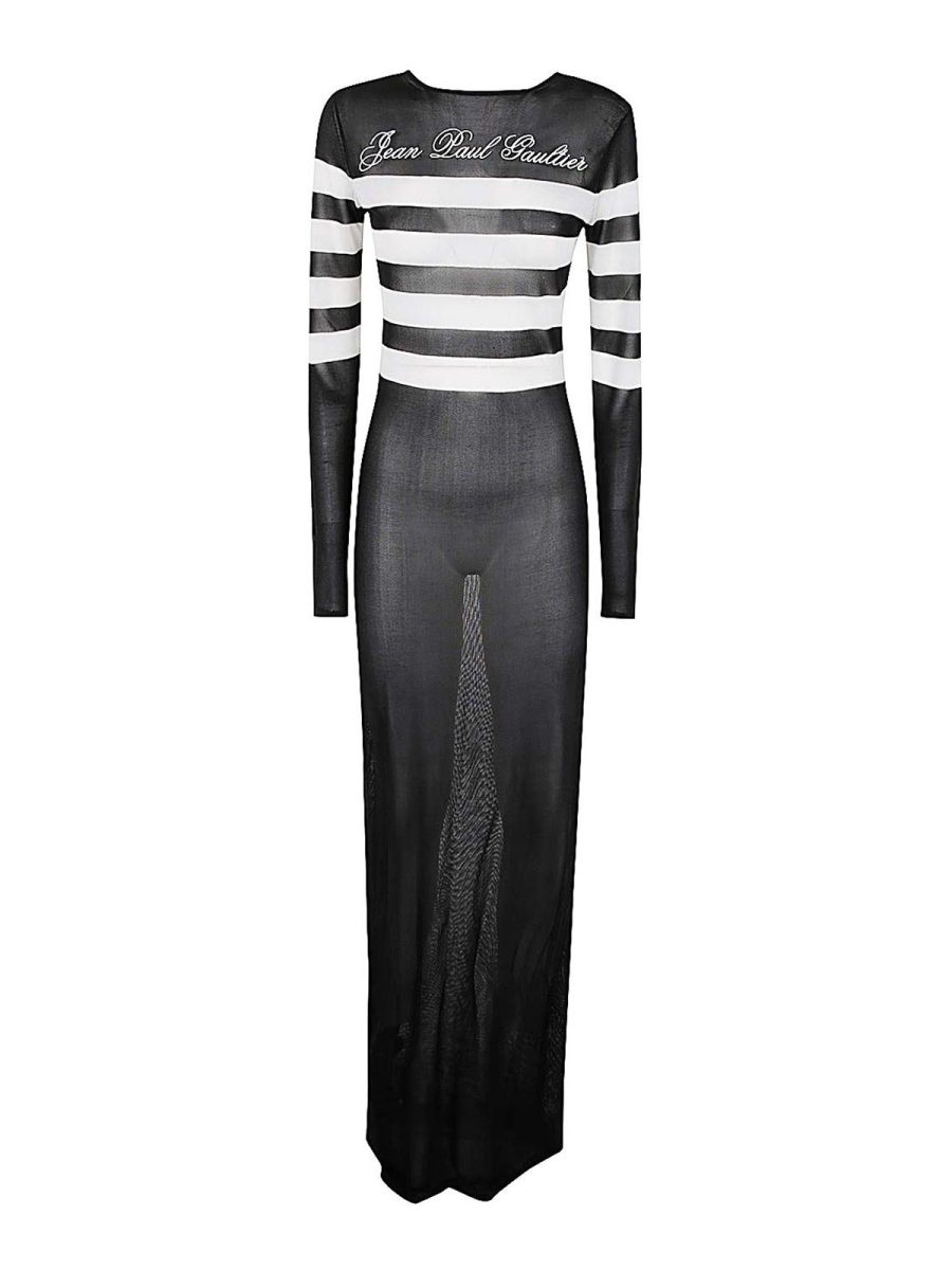 Jean Paul Gaultier Maxi Robe - Noir