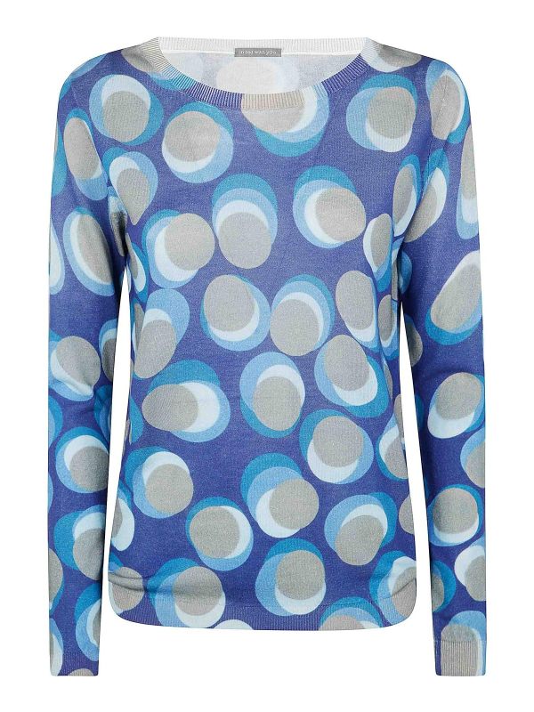 In Bed With You Pull Col Rond - Bleu