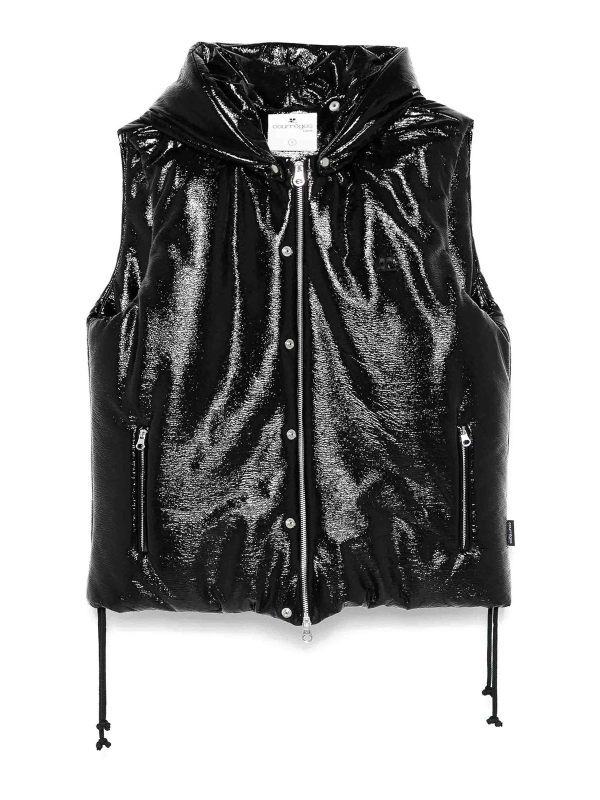 Courreges Gilet - Noir