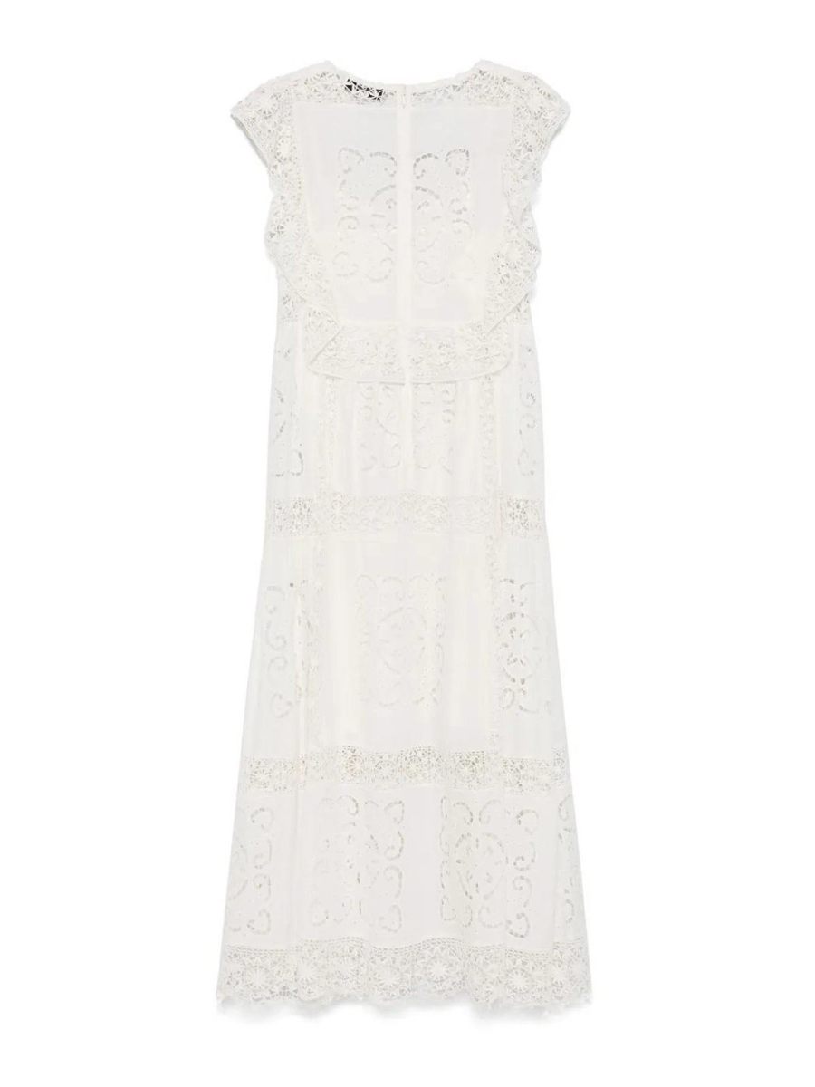Sea Maxi Robe - Blanc